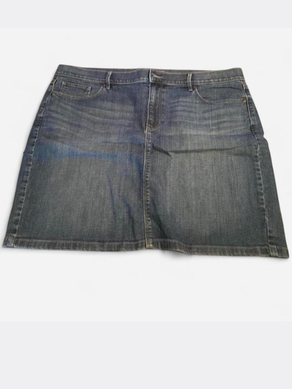 Loft Denim Skirt - Blue/ Size 16